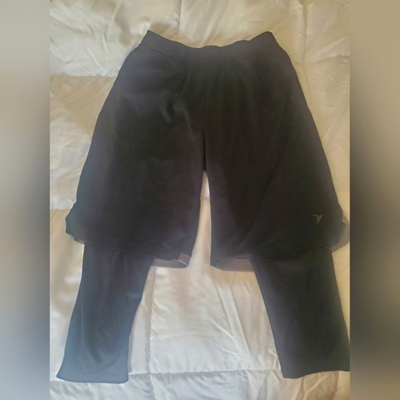 Old Navy Other - Old navy active shorts with pants made in size Youth XL black